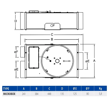 Вентилятор MICROBOX BASE 100 3V Вентилятор MICROBOX BASE 100 3V