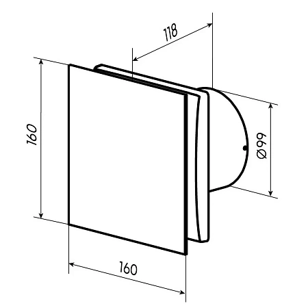 Вентилятор Agat 100 V Вентилятор Agat 100 V